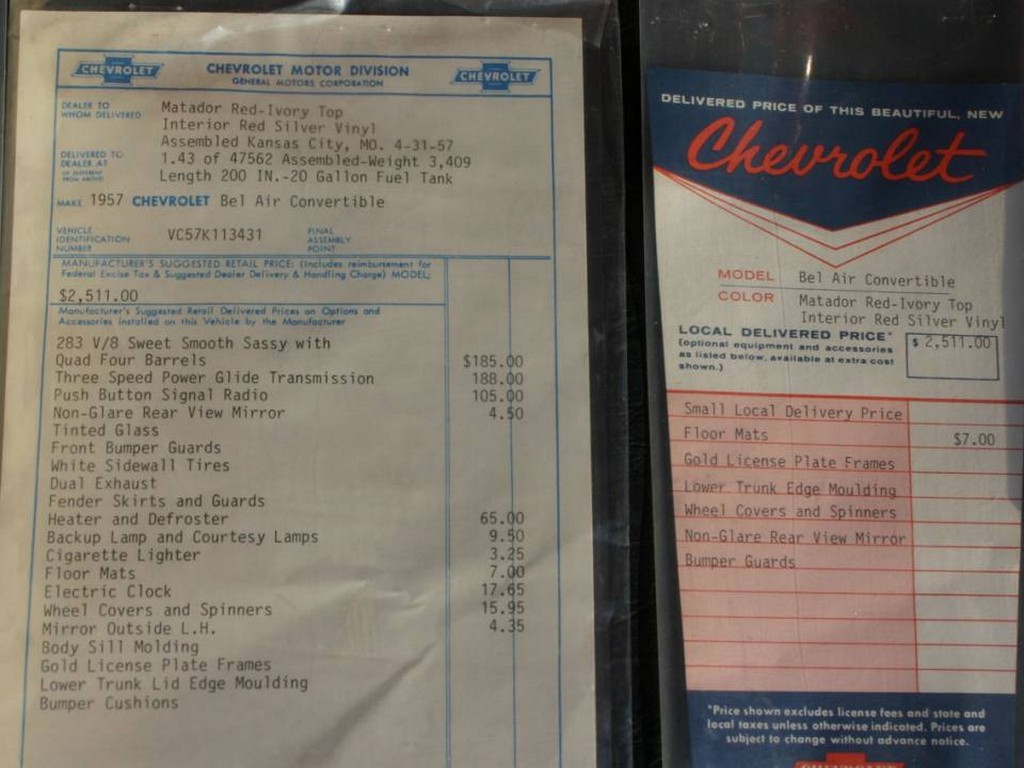 1957 Chevrolet Bel Air Convertible - Image 11