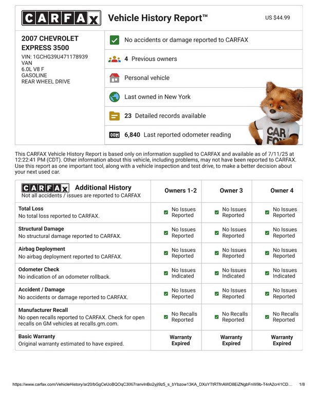 2007 Chevrolet Express 3500 / Roadtrek 210 Versatile – Online Sale - Image 48