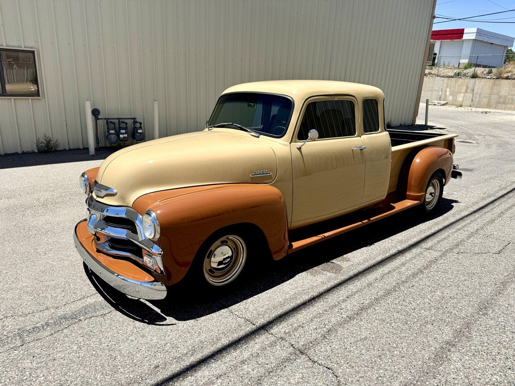 1954 Chevrolet 3100 7-Window Extended Cab Pickup (Restomod) – Online Sale