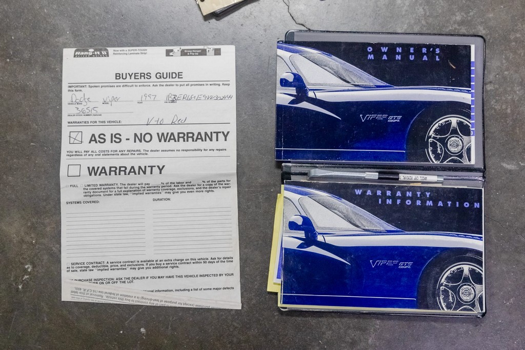 1997 Dodge Viper GTS - Online Sale - Image 95