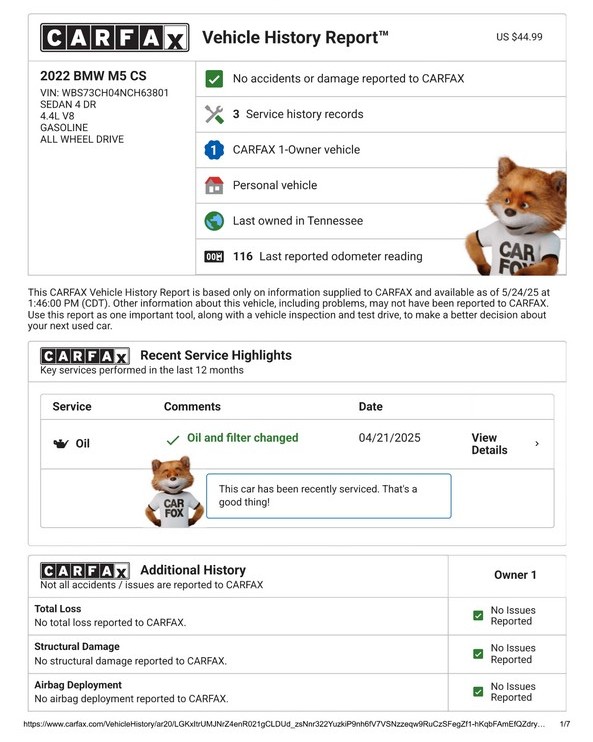 2022 BMW M5 CS - Image 45