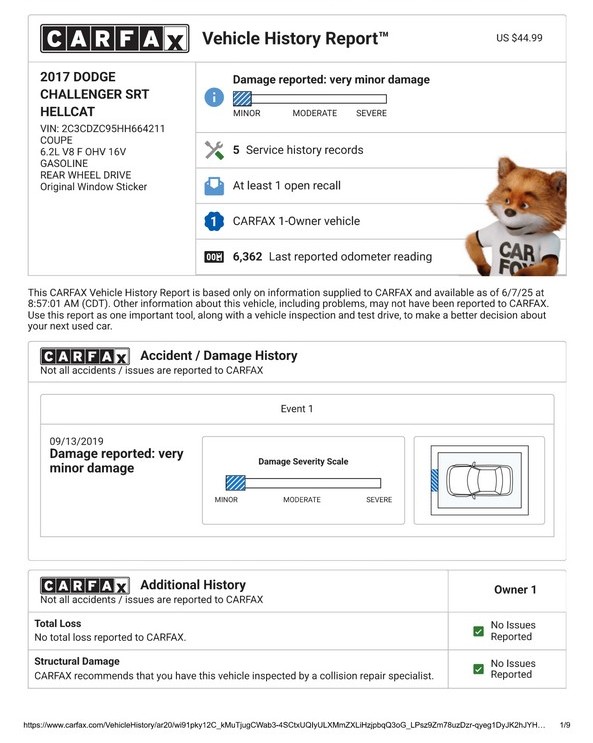 2017 Dodge Challenger SRT Hellcat - Image 23