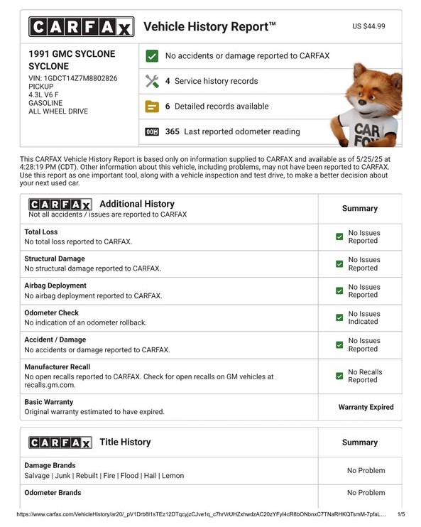 1991 GMC Syclone - Image 23