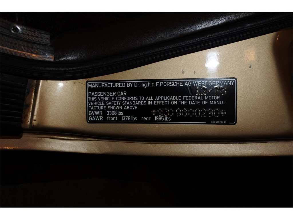 1979 Porsche 930 Turbo - Image 73