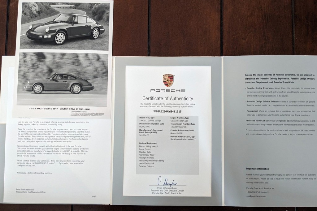 1991 Porsche 911 Carrera 2 Coupe - Image 21