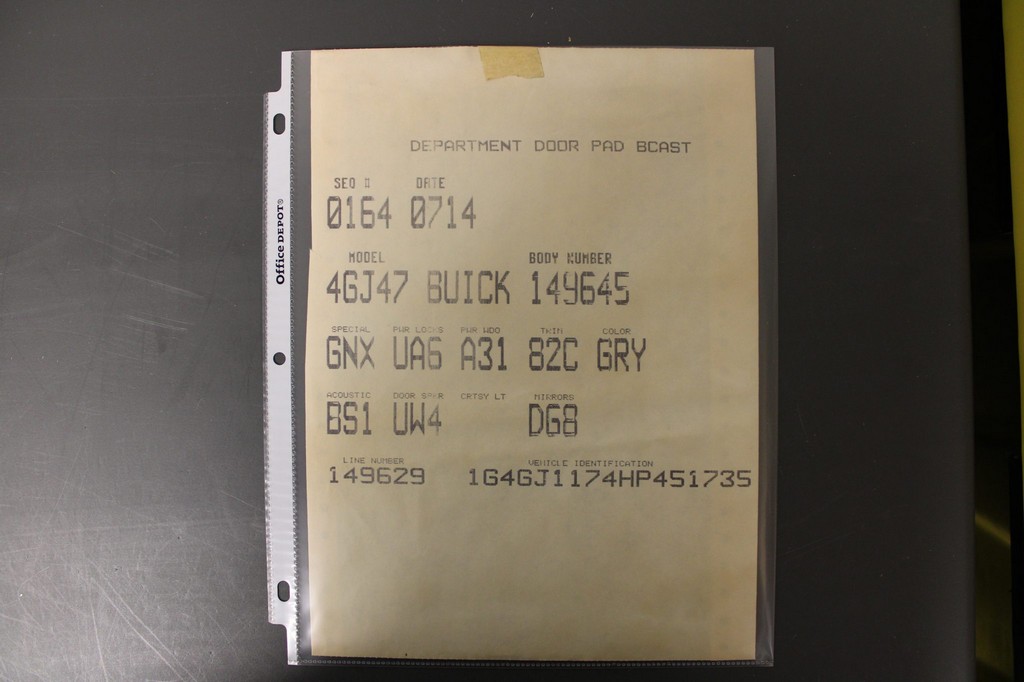 1987 Buick GNX - Image 39