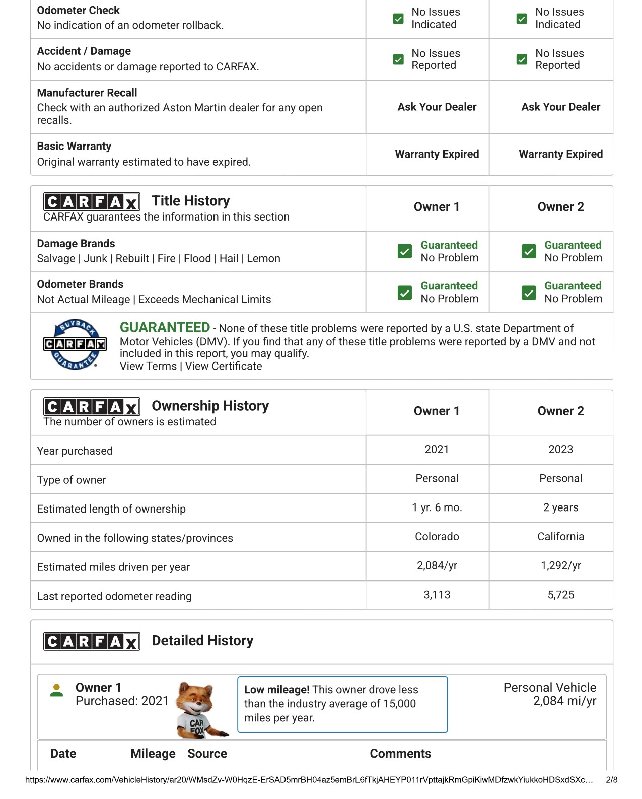 2021 Aston Martin Vantage Coupe - Image 207