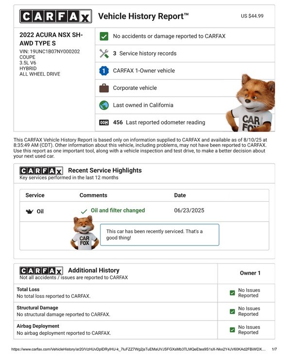 2022 Acura NSX Type S - Image 47