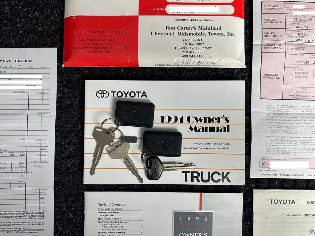 1994 Toyota Pickup XtraCab SR5 V6 4×4 - Image 15