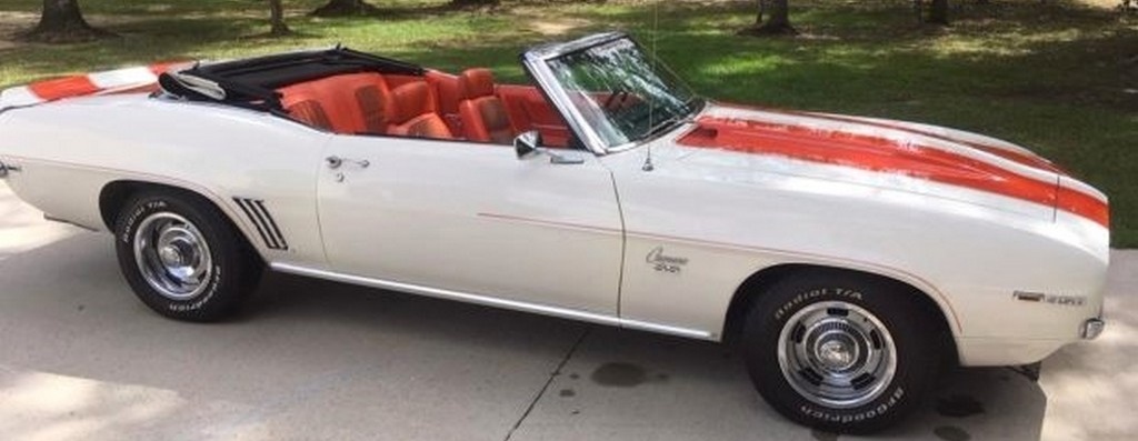1969 Chevrolet Camaro RS/SS Indy Pace Car Convertible - Image 2