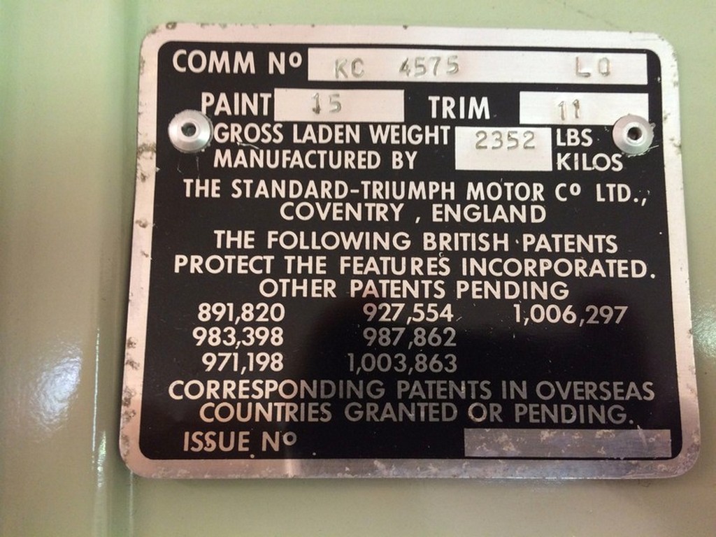 1967 Triumph GT6 Mark I - Image 162