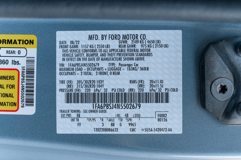 2022 Ford Mustang Shelby GT500 Heritage Edition - Image 151