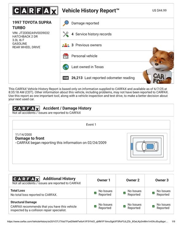 1997 Toyota Supra Turbo 15th Anniversary - Image 46