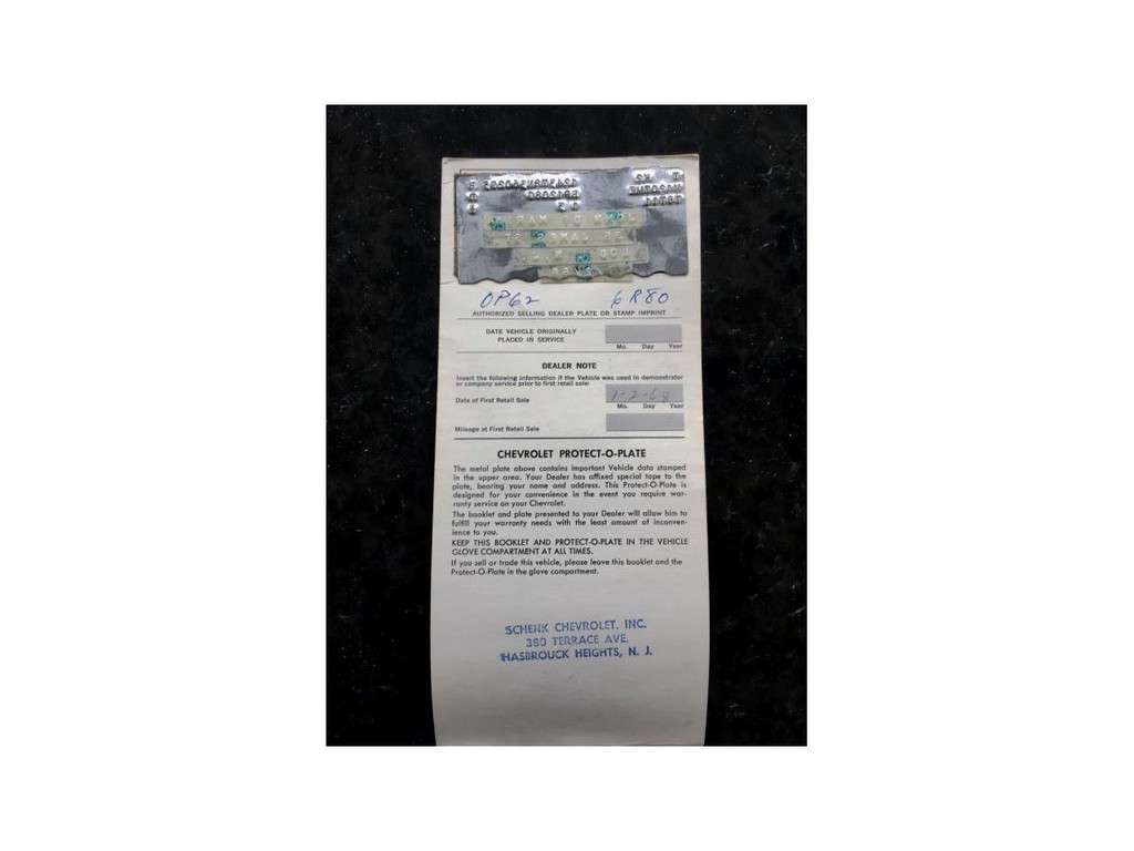 1968 Chevrolet Camaro 327 - Image 10