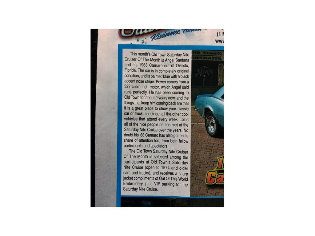 1968 Chevrolet Camaro 327 - Image 18